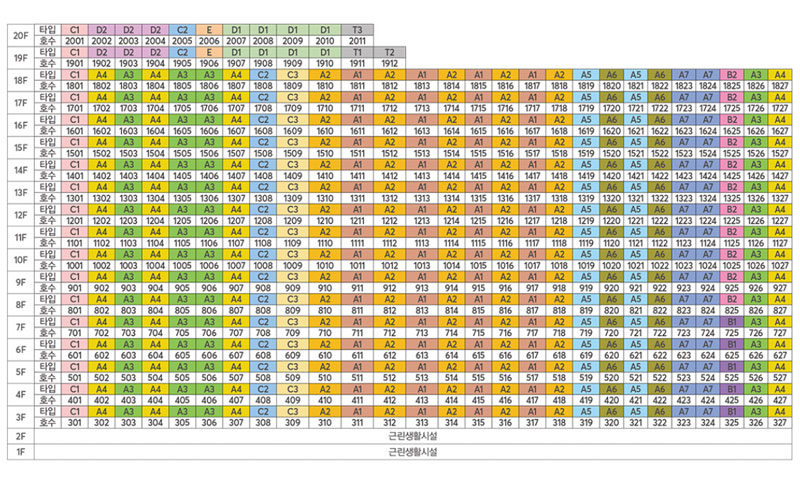 빌리브아카이브남산배치도