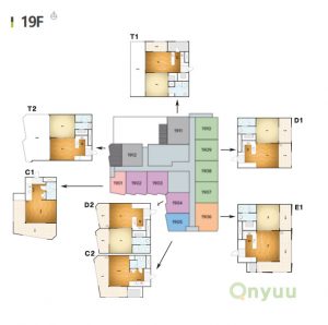 빌리브아카이브남산 타입별 배치도와 분양가
