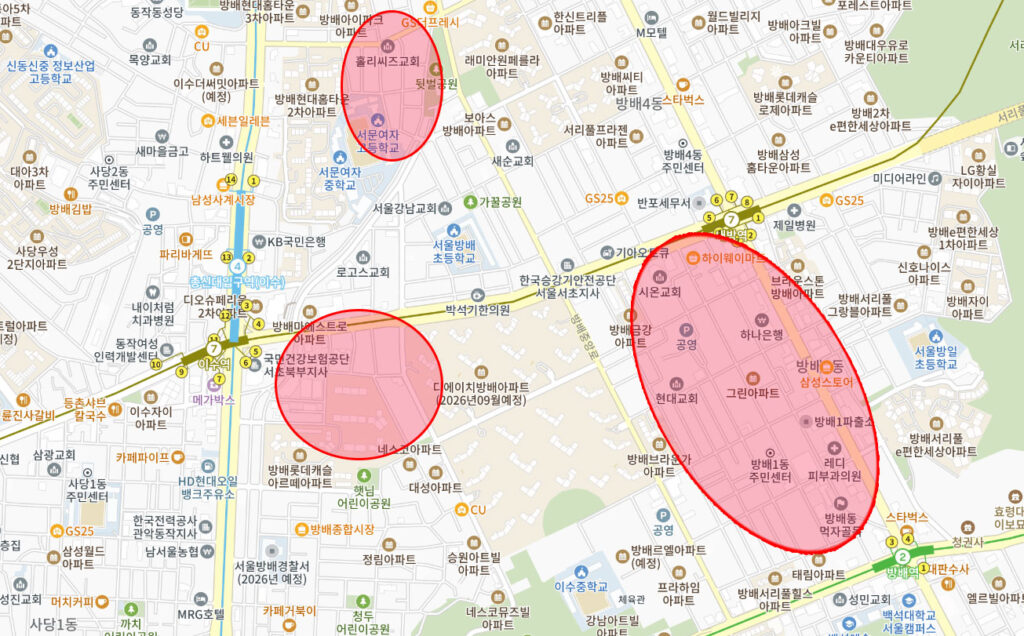 방배동도심복합개발추진