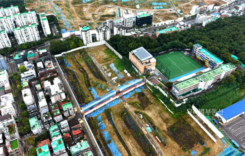 방배14구역공사현장